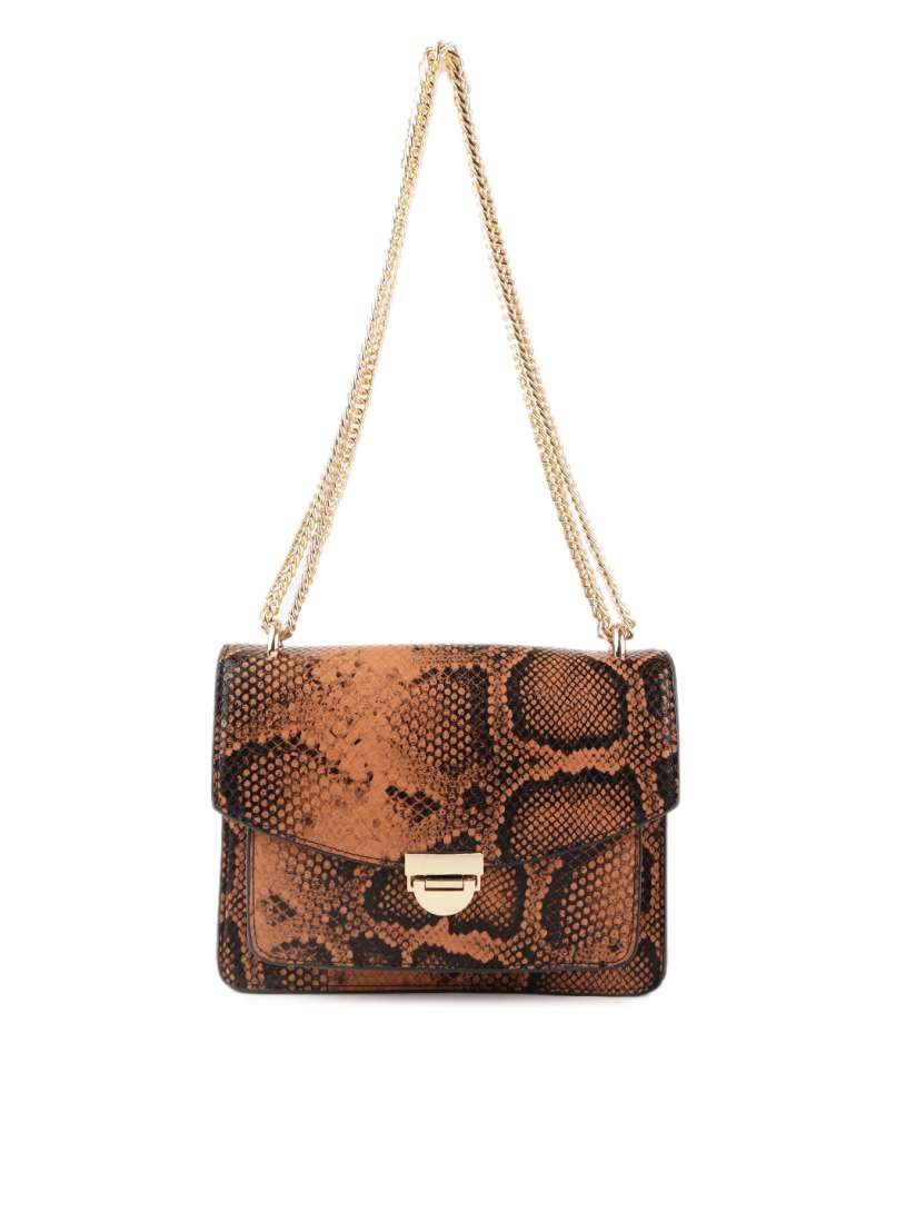 Mango snakeskin bag on sale