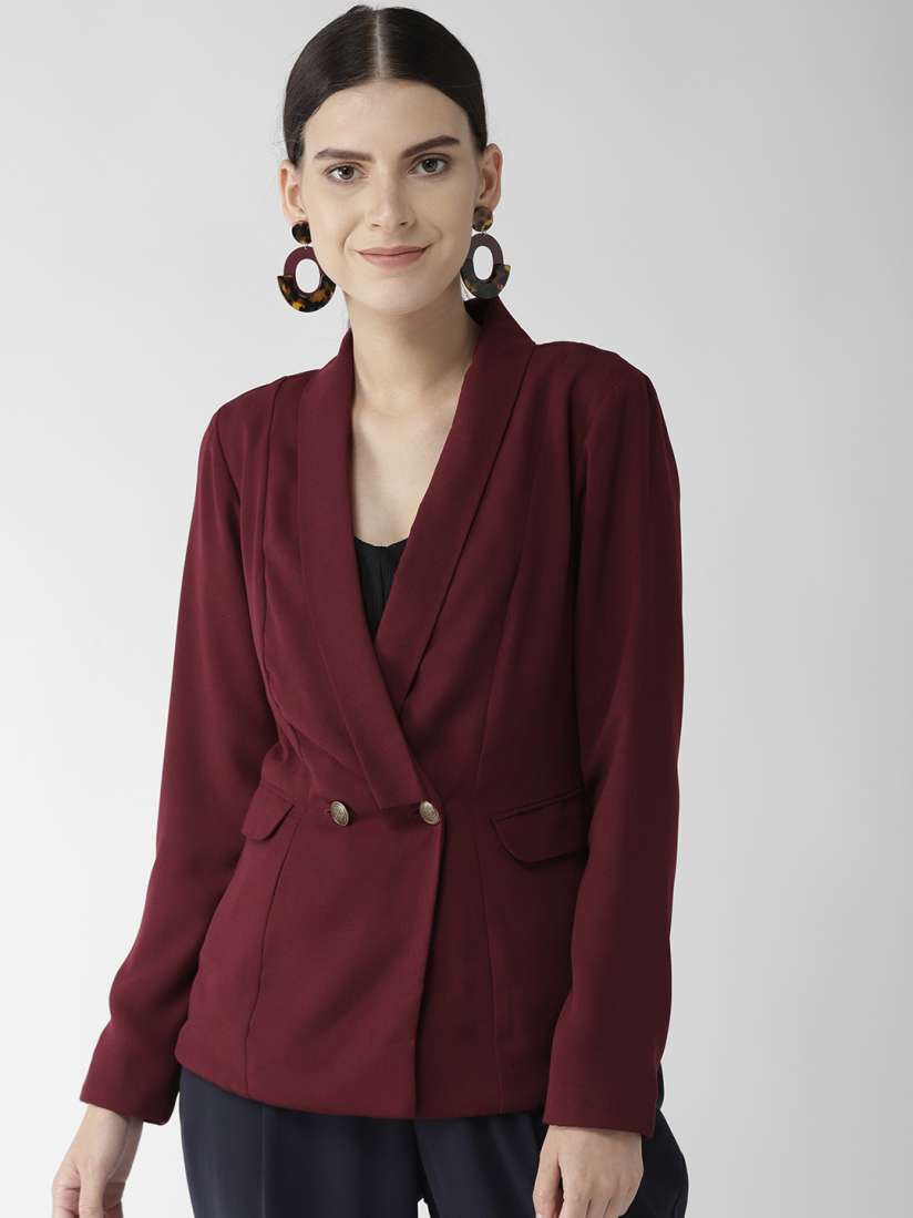 Womens blazer myntra on sale