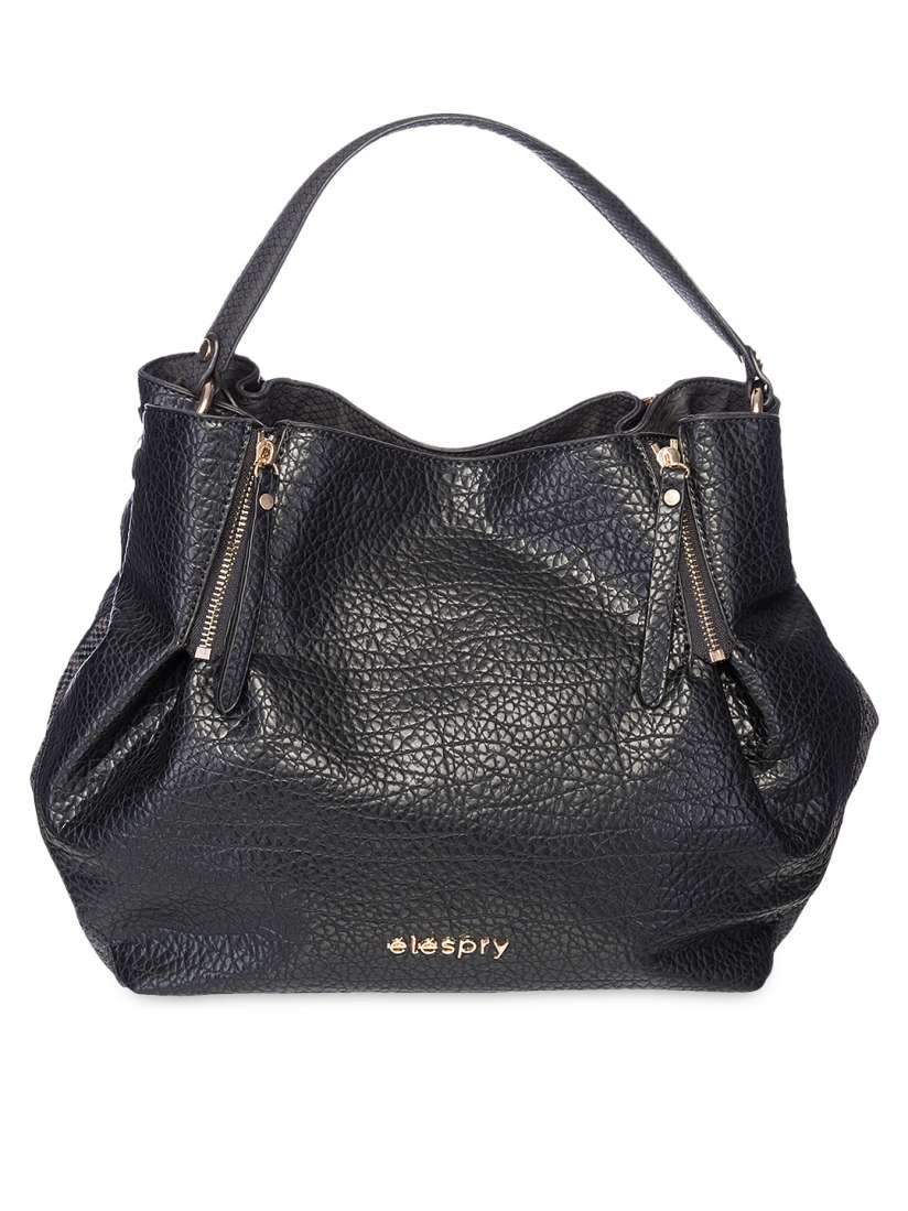 Buy Elespry Black Handbag Handbags for Women 1026087 Myntra