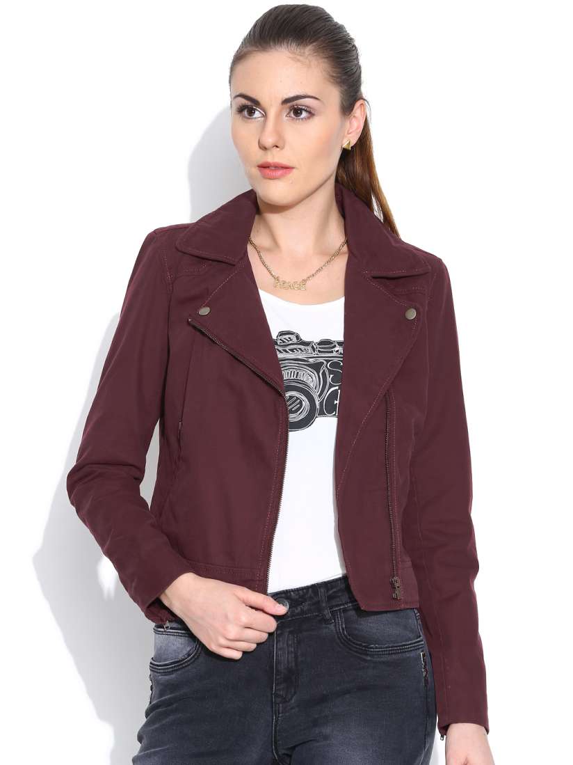 Buy Levis Burgundy Jacket Jackets for Women 1026466 Myntra