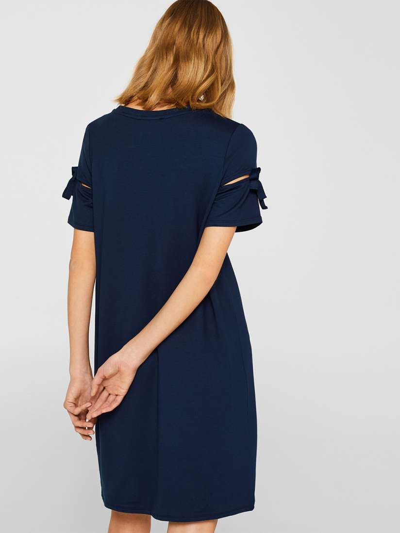 Buy ESPRIT Women Navy Blue Solid T shirt Dress Dresses for Women 10269853 Myntra