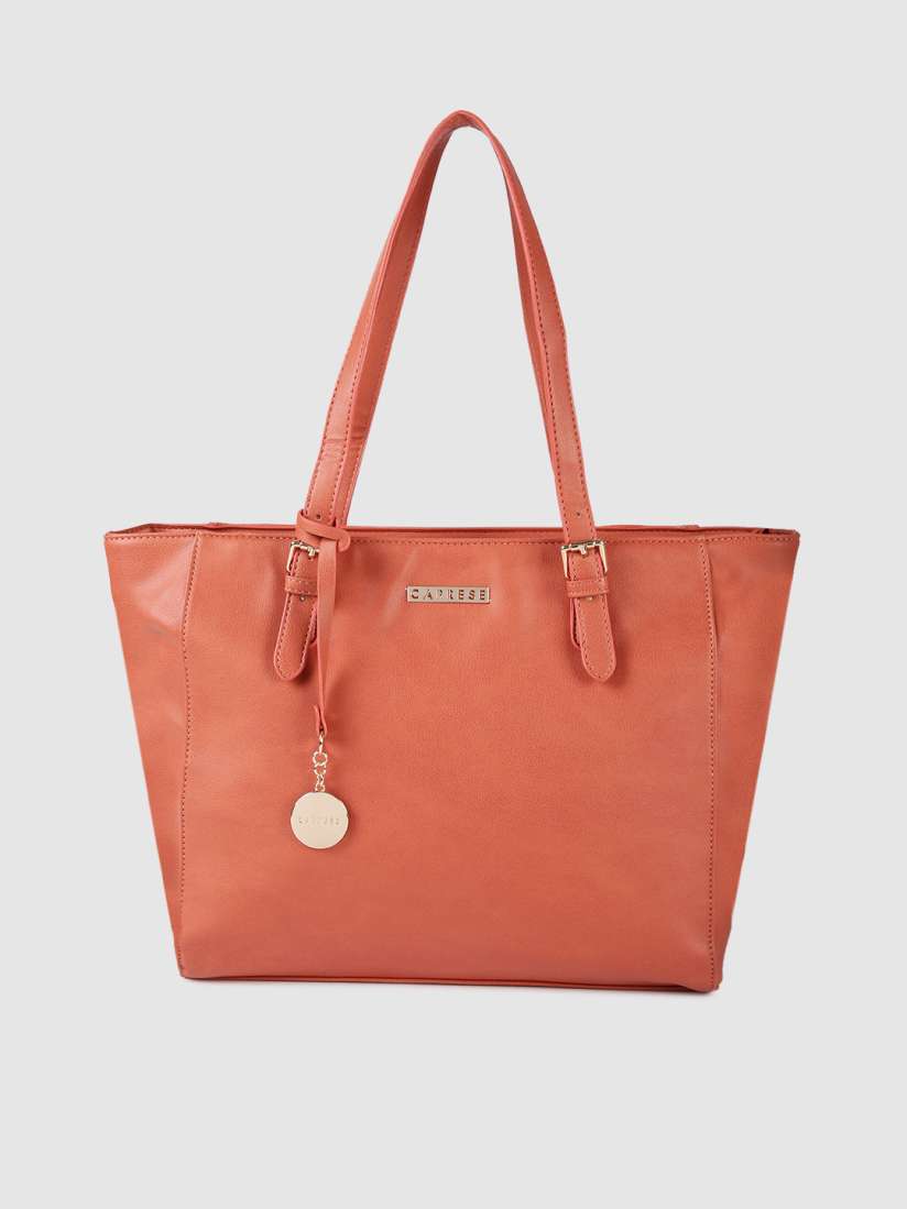 Buy Caprese Orange Solid Shoulder Bag Handbags for Women 10272101 Myntra