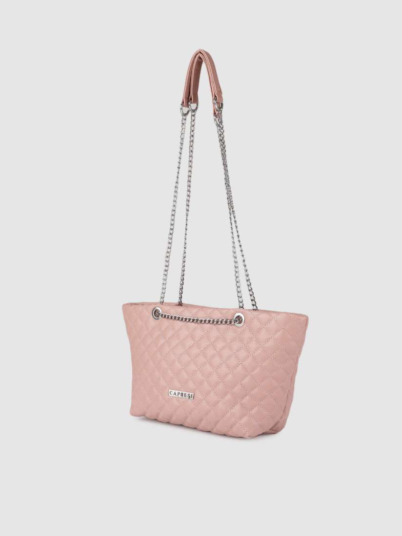 Buy Caprese Pink Quilted Shoulder Bag Handbags for Women 10272105 Myntra