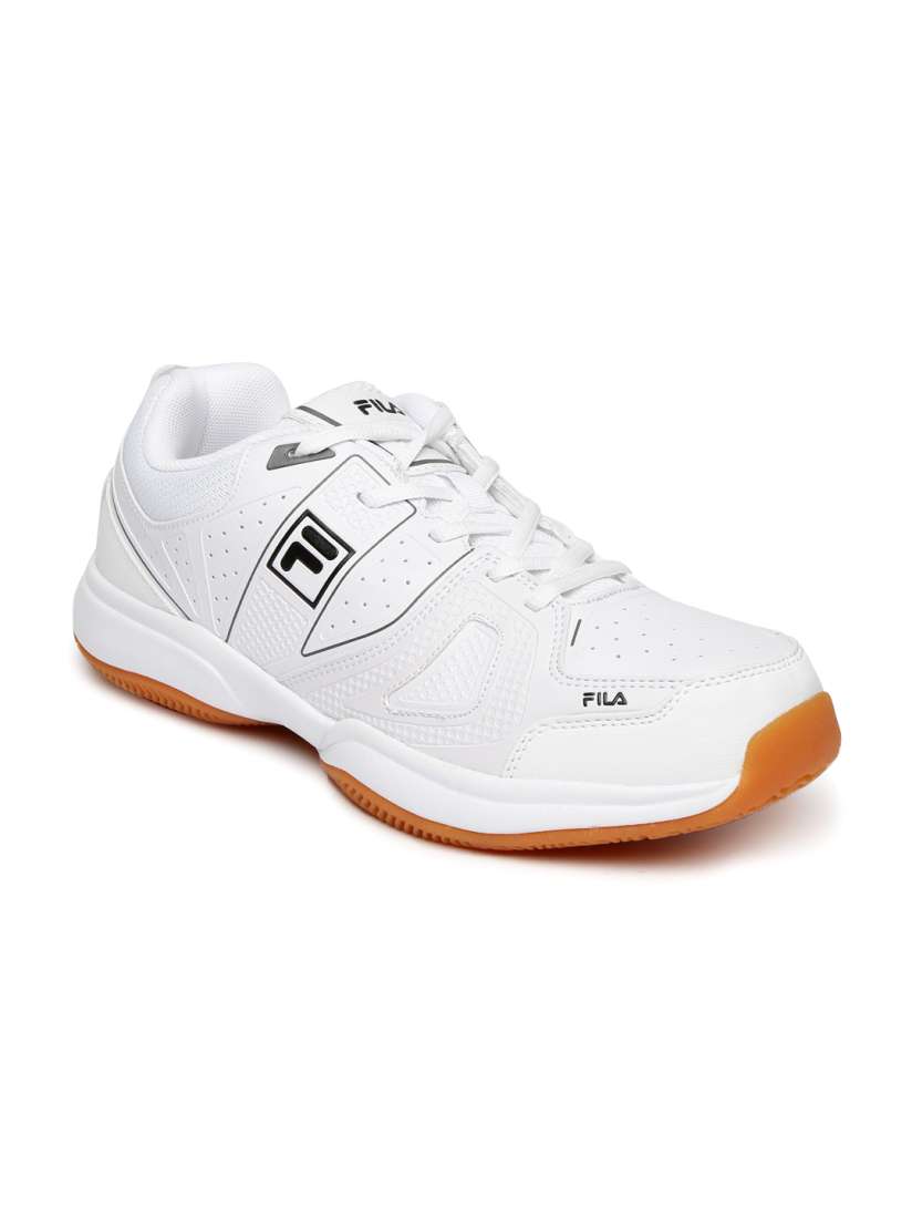 Fila running shoes mens white store