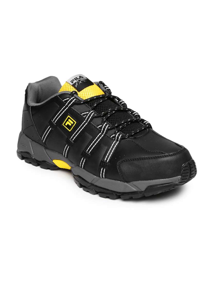 Buy FILA Men Black TRAX Hiking Shoes Sports Shoes for Men 1027276 Myntra