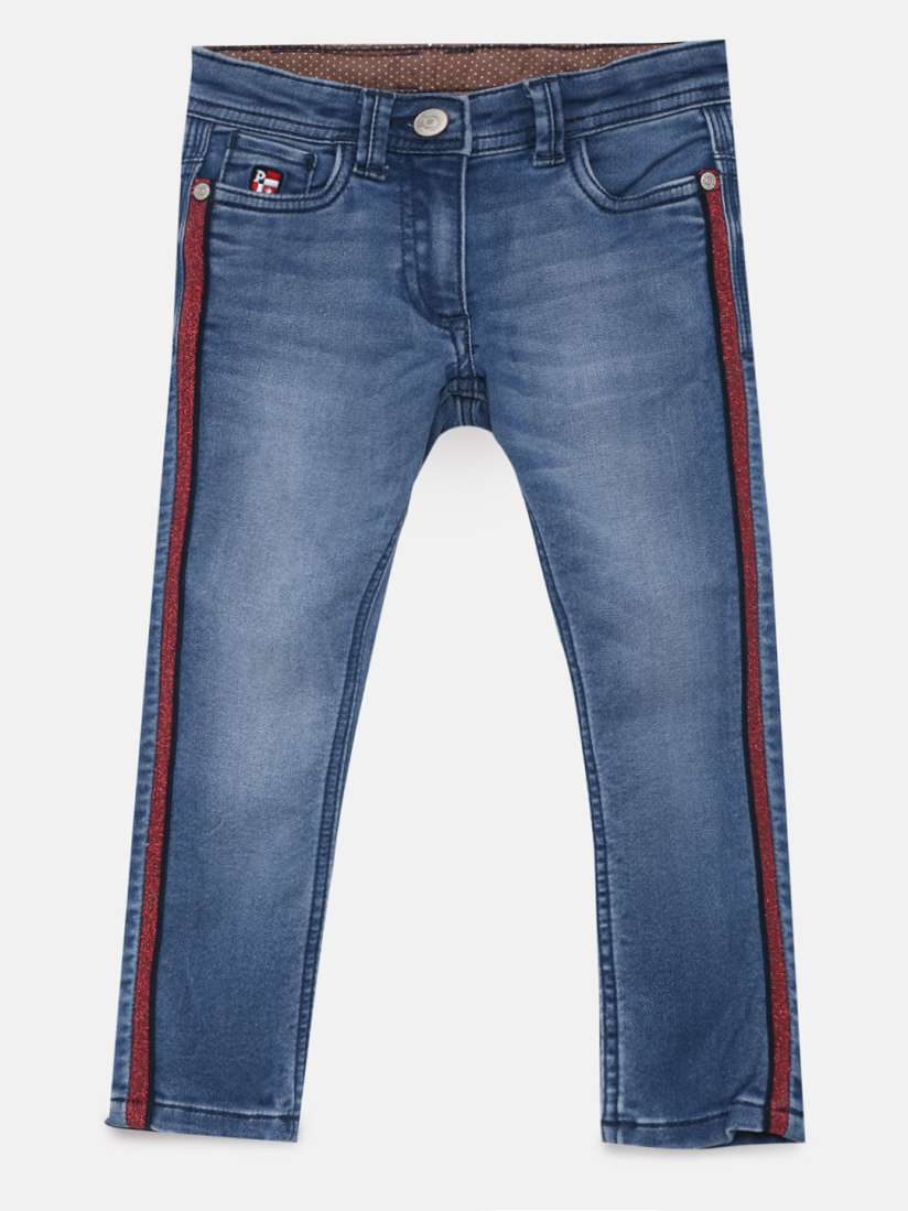 Girls polo jeans clearance