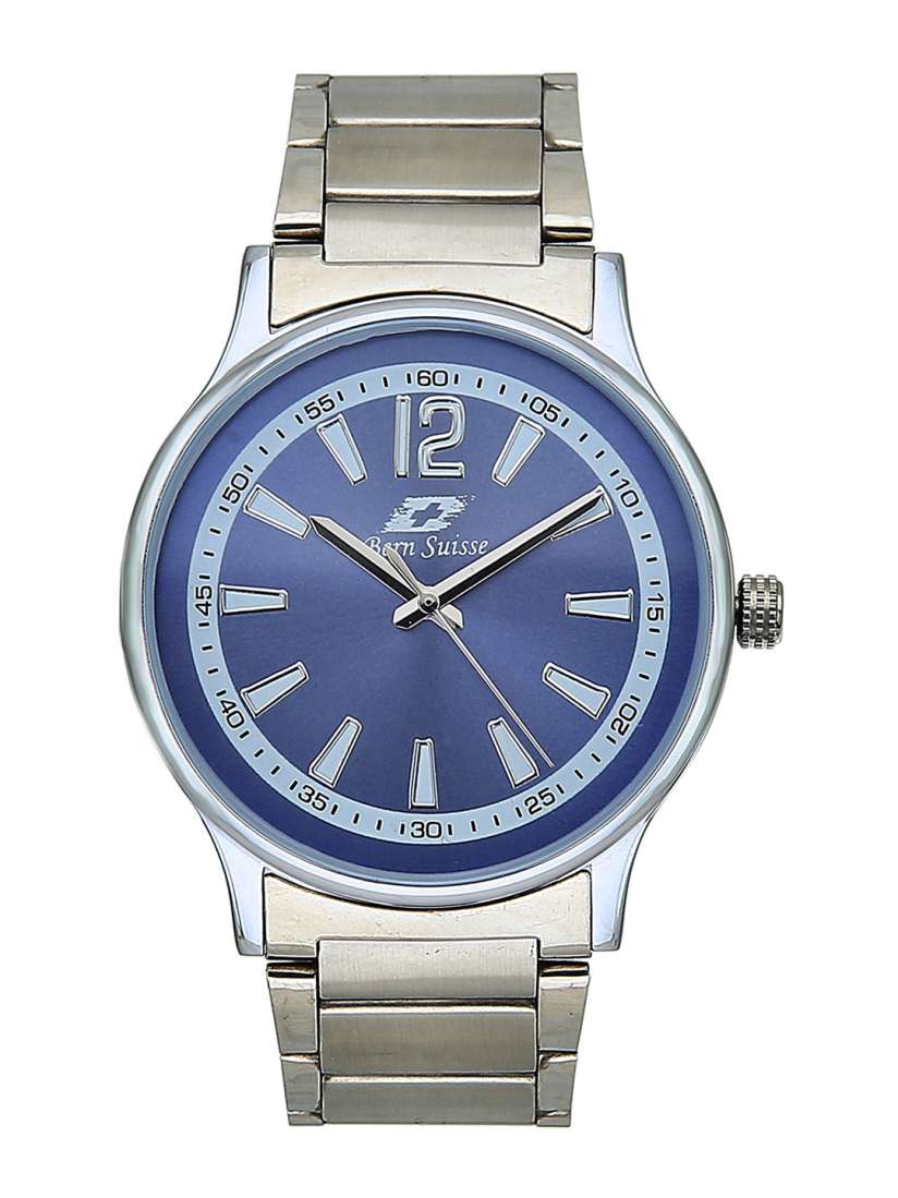 Buy Bern Suisse Men Blue Analogue Watch BS JP2030 09B Watches for Men 10287251 Myntra