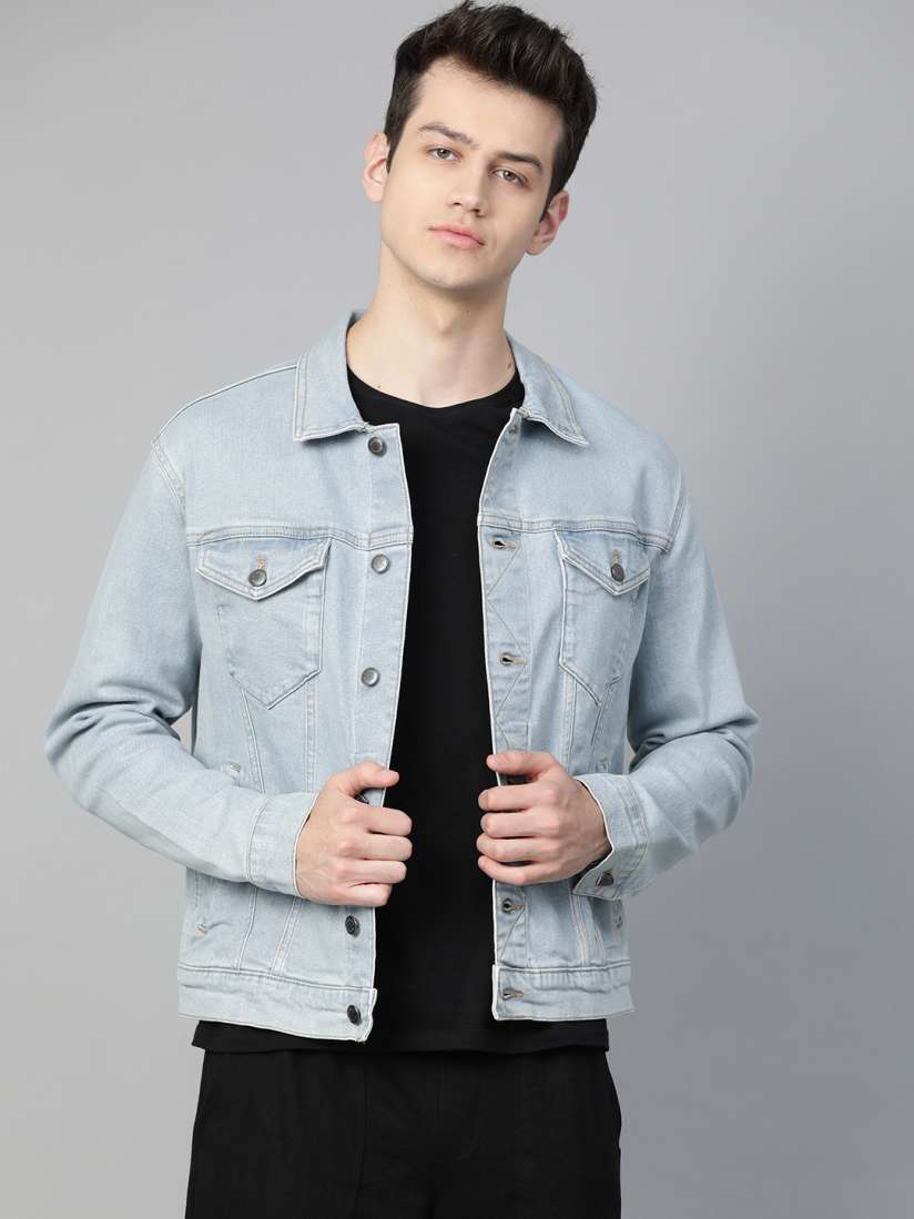 Marks spencer denim jacket online