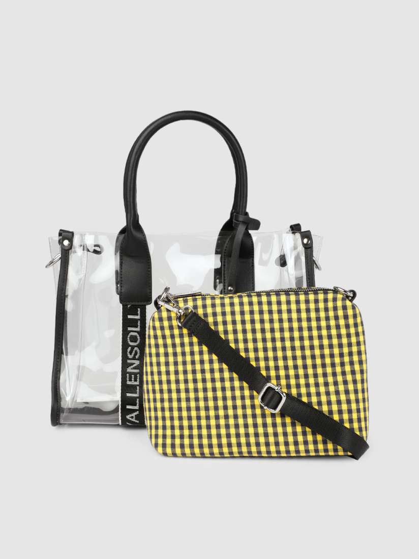 Allen solly transparent bag outlet