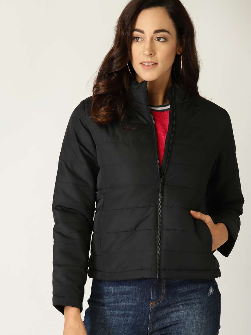 Ladies jackets on myntra clearance