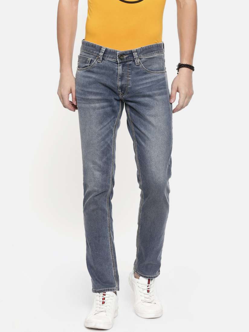 Buy SPYKAR Men Blue Rover Slim Fit Low Rise Clean Look Stretchable Jeans Jeans for Men 10312401 Myntra