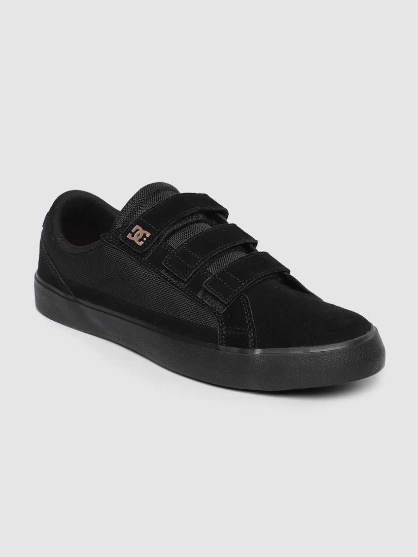 Buy DC Men Black Suede Sneakers Casual Shoes for Men 10312945 Myntra