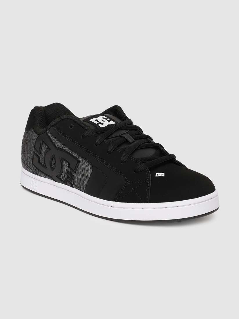 Buy DC Men Black Solid Suede Sneakers Casual Shoes for Men 10313005 Myntra