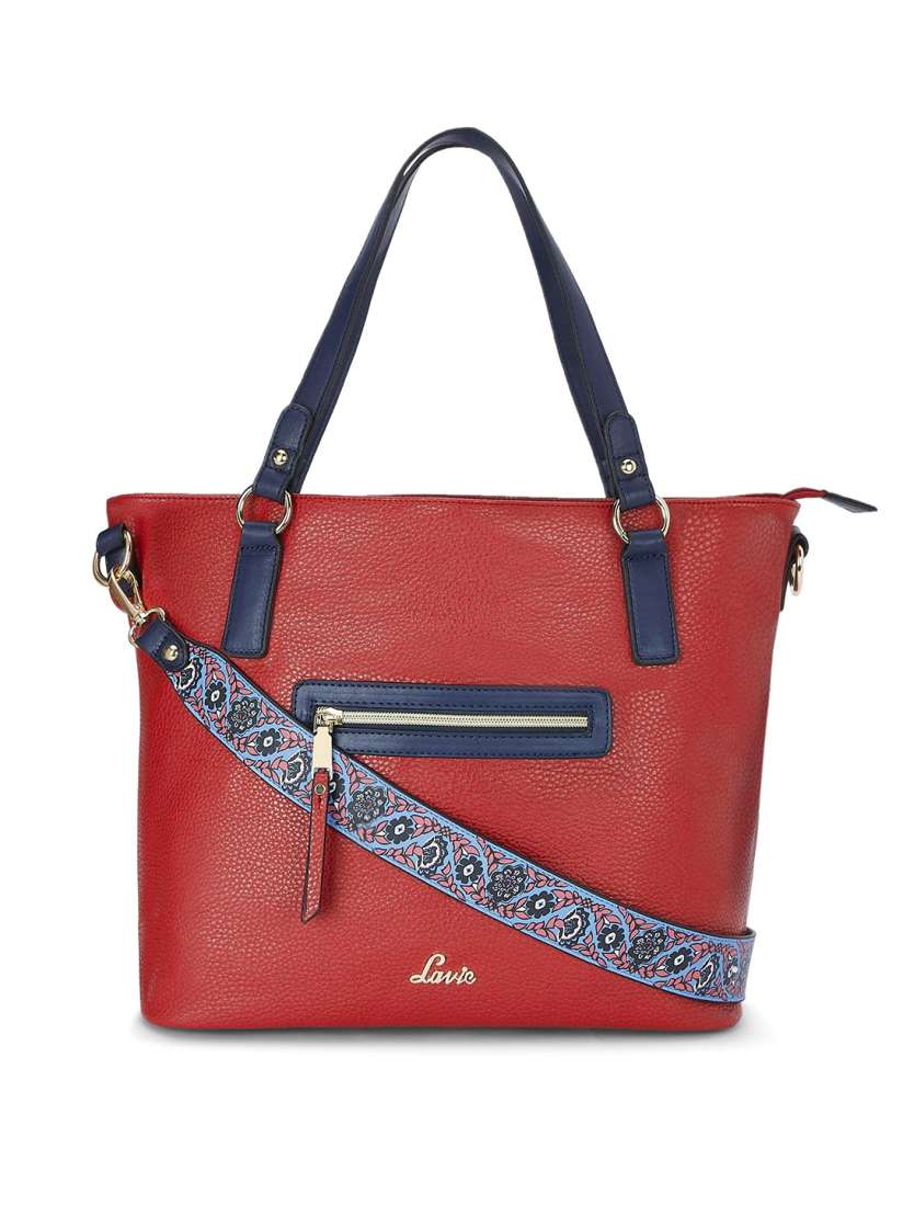 Lavie red solid shoulder bag online