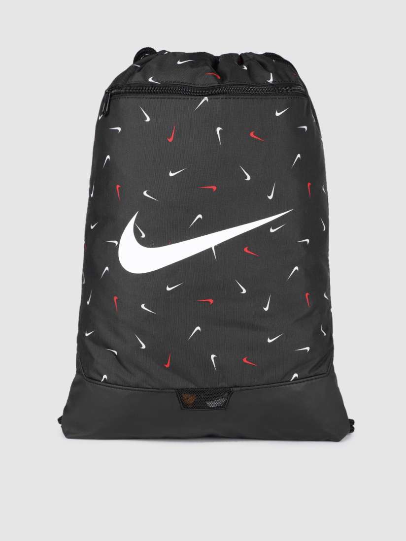Buy Nike Unisex Black Brasilia Gymsack Backpacks for Unisex 10316933 Myntra