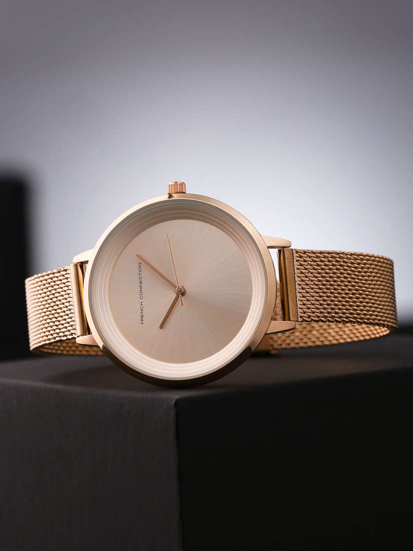 Myntra rose gold watches new arrivals