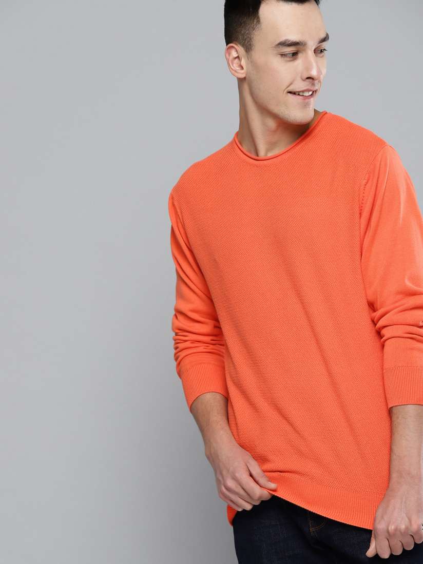 Mens coral sweater sale