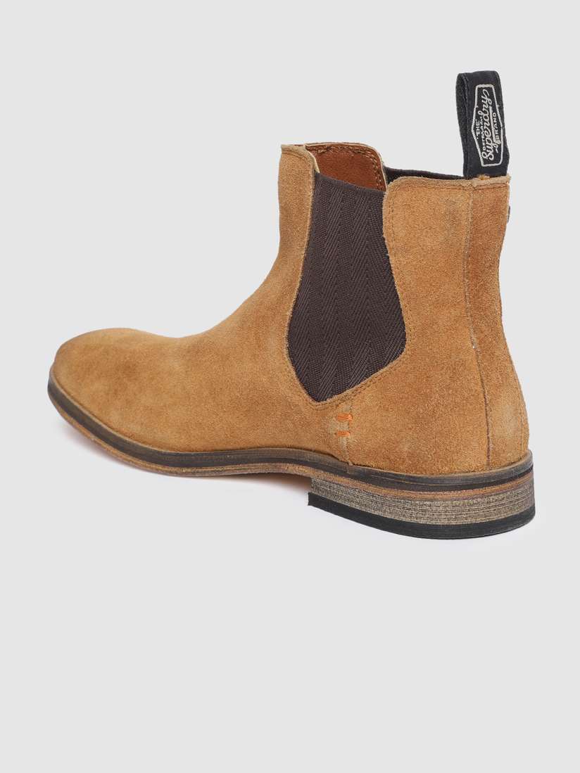 Suede Superdry Brown Boots Superdry Women's Hurbis Biker Boots