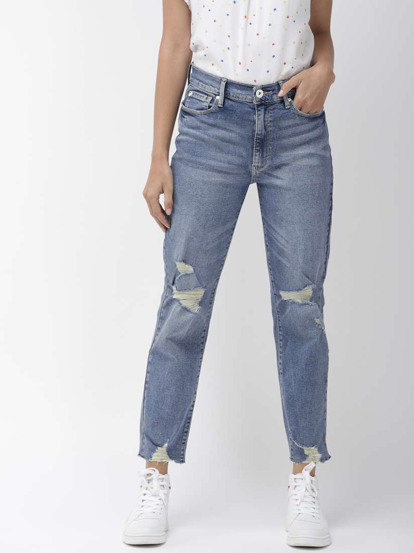 Denizen levi's high rise slim crop shop