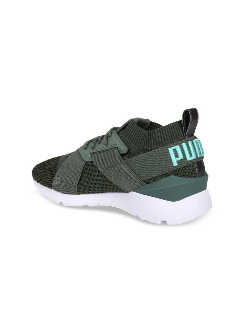 Buy Puma Women Olive Green Sneakers Casual Shoes for Women 10327299 Myntra