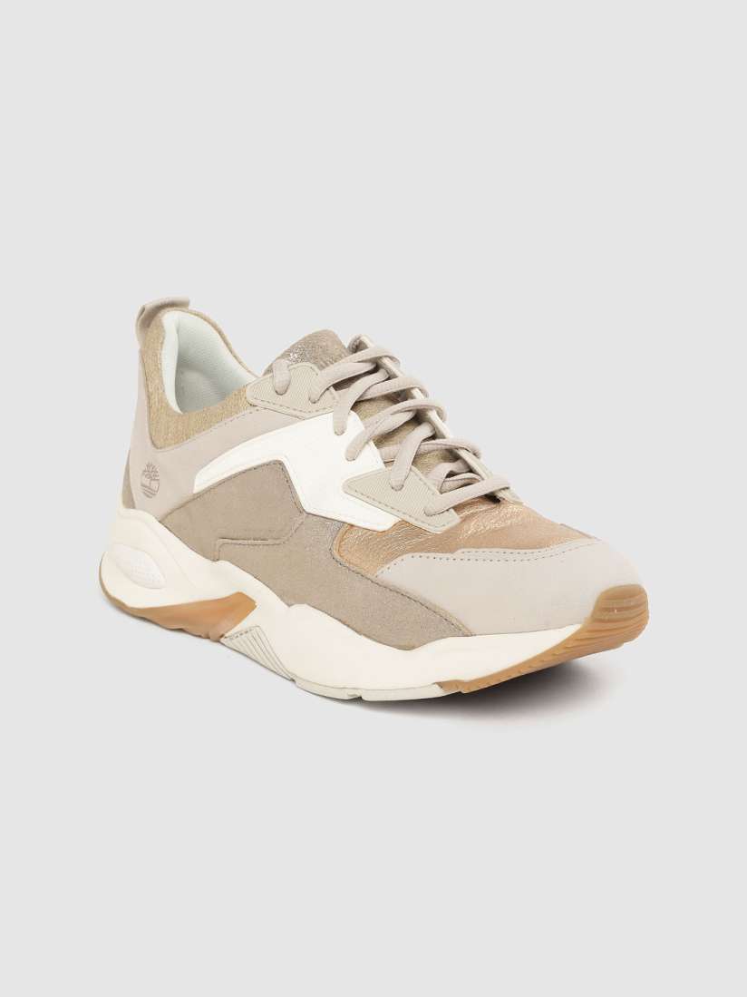 Buy Timberland Women Gold Toned White Colourblocked Delphiville Sneakers Casual Shoes for Women 10327781 Myntra