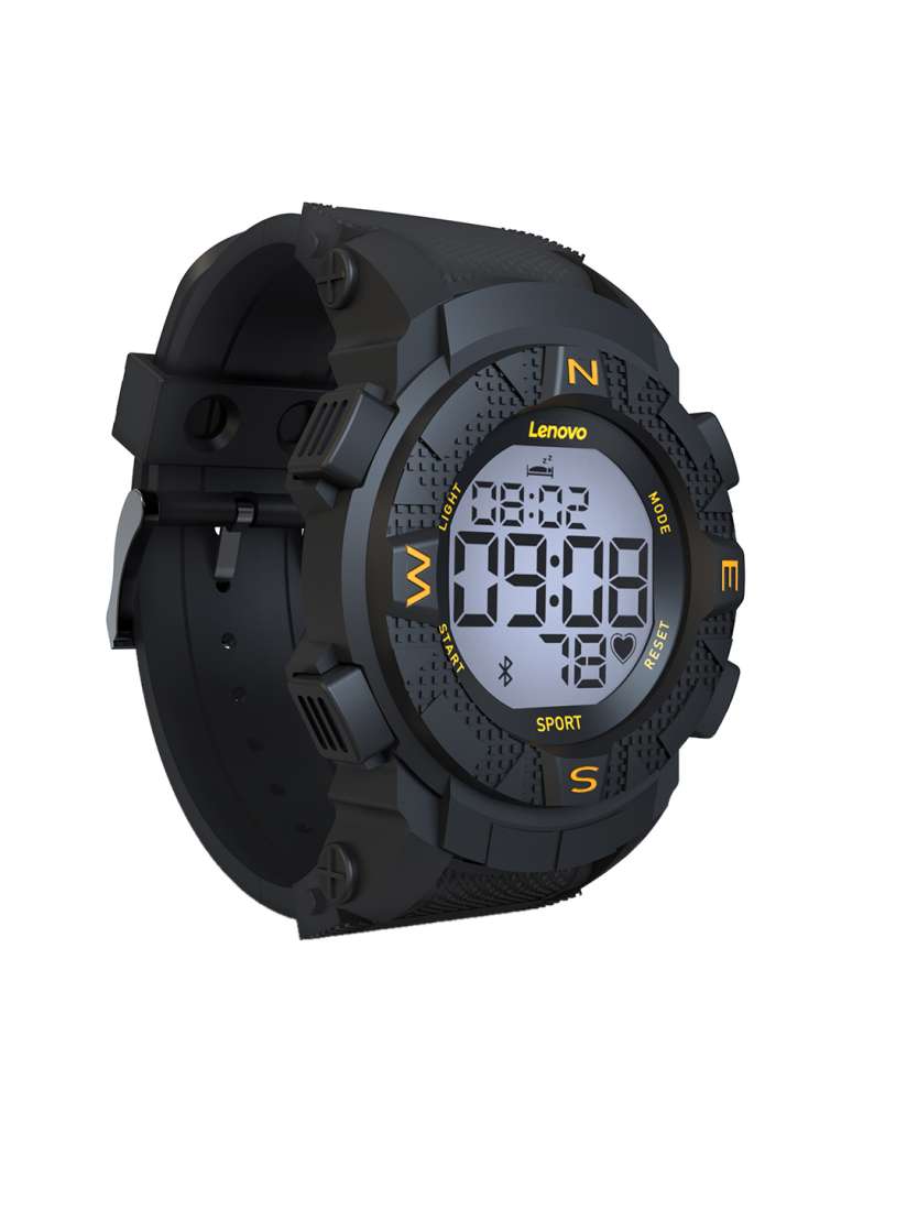 Buy Lenovo Unisex Black Ego HX07 Smartwatch Smart Watches for Unisex 10330679 Myntra