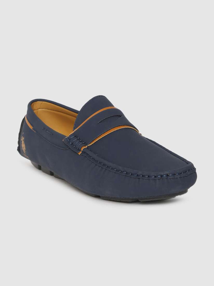 Buy Polo Men Navy Blue Loafers Casual Shoes for Men