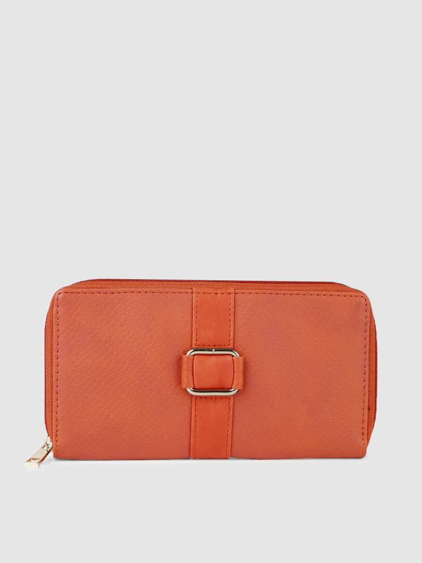 Baggit orange wallet sales