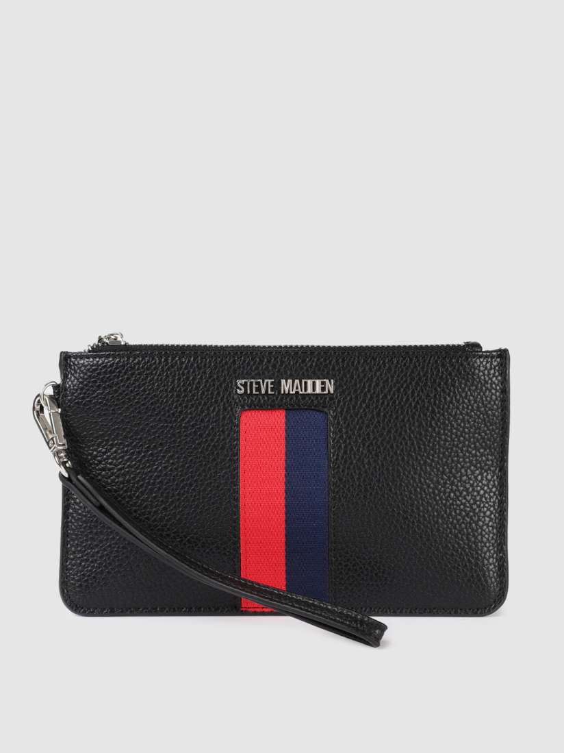 Steve madden black clutch online