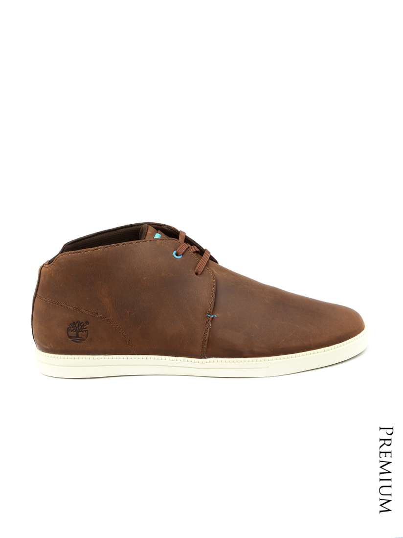 Buy Timberland Men Brown Leather Casual Shoes Casual Shoes for Men 1035297 Myntra