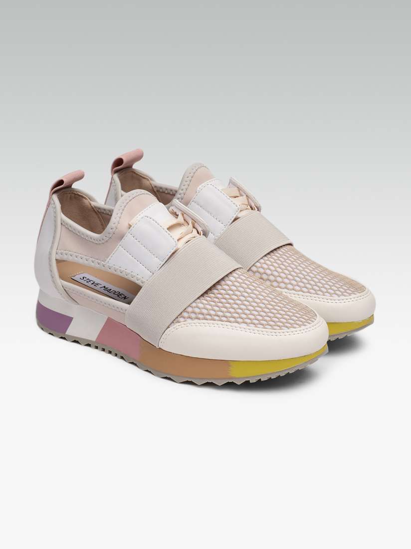 Buy Steve Madden Women Beige Sneakers Casual Shoes for Women 10355353 Myntra