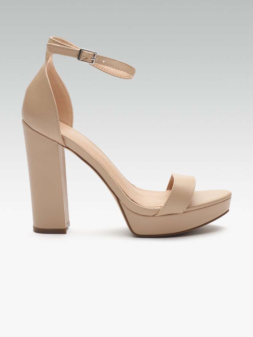 Steve madden nude block heel shop