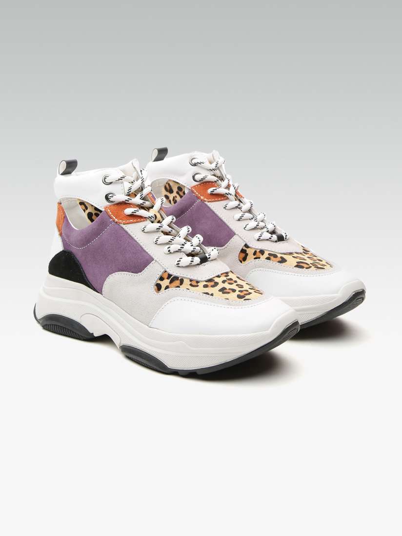 Steve madden purple sneakers top
