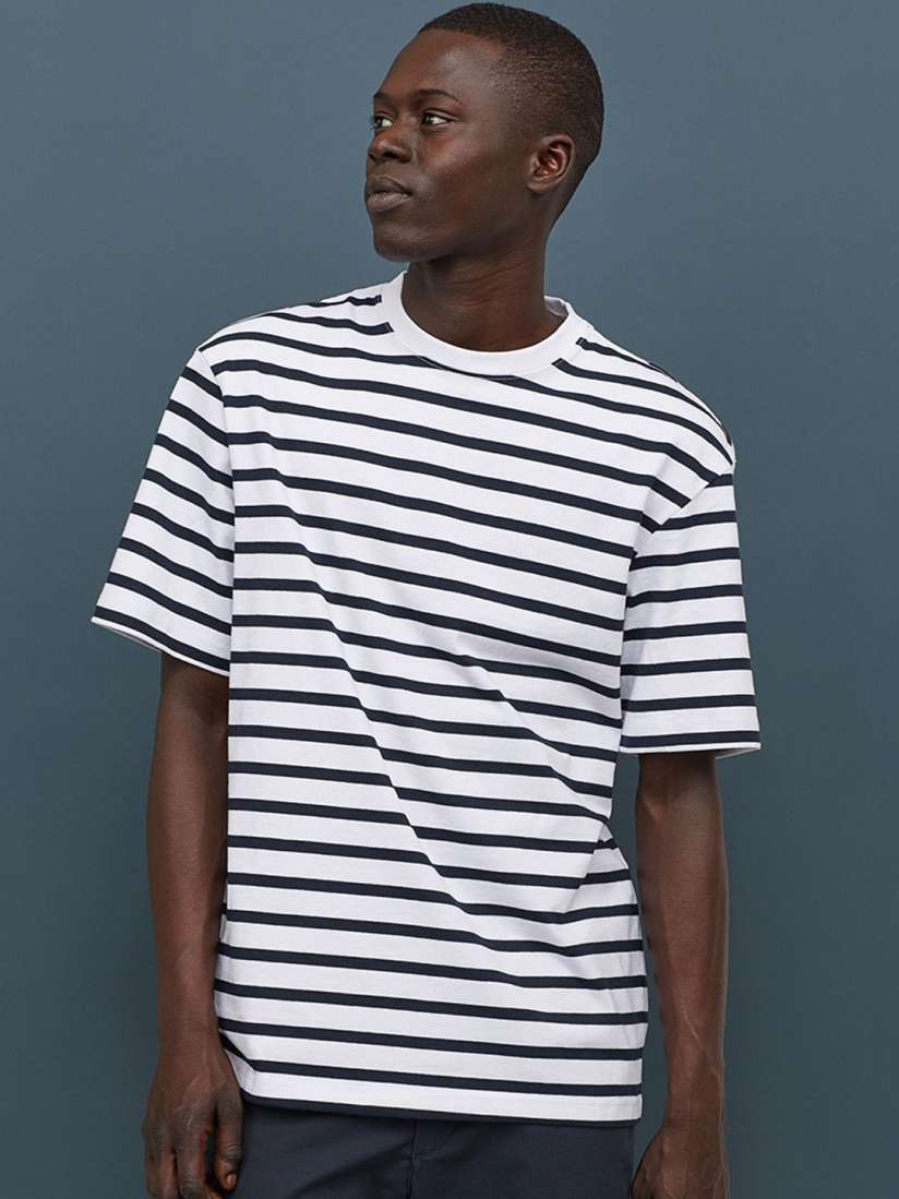 Striped h&m shirt new arrivals