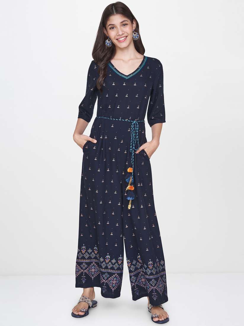 Global desi jumpsuit online myntra hot sale