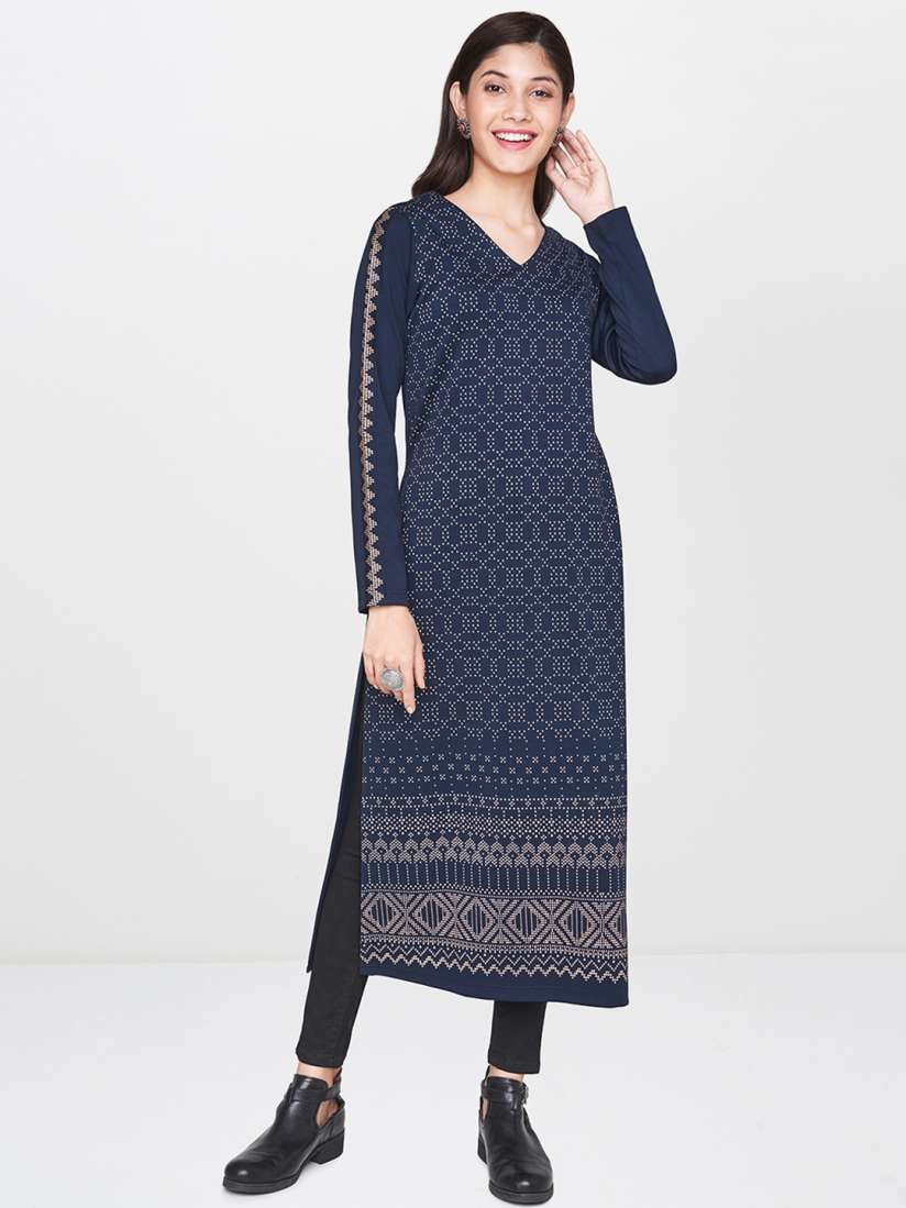 Global desi kurtis on myntra shop