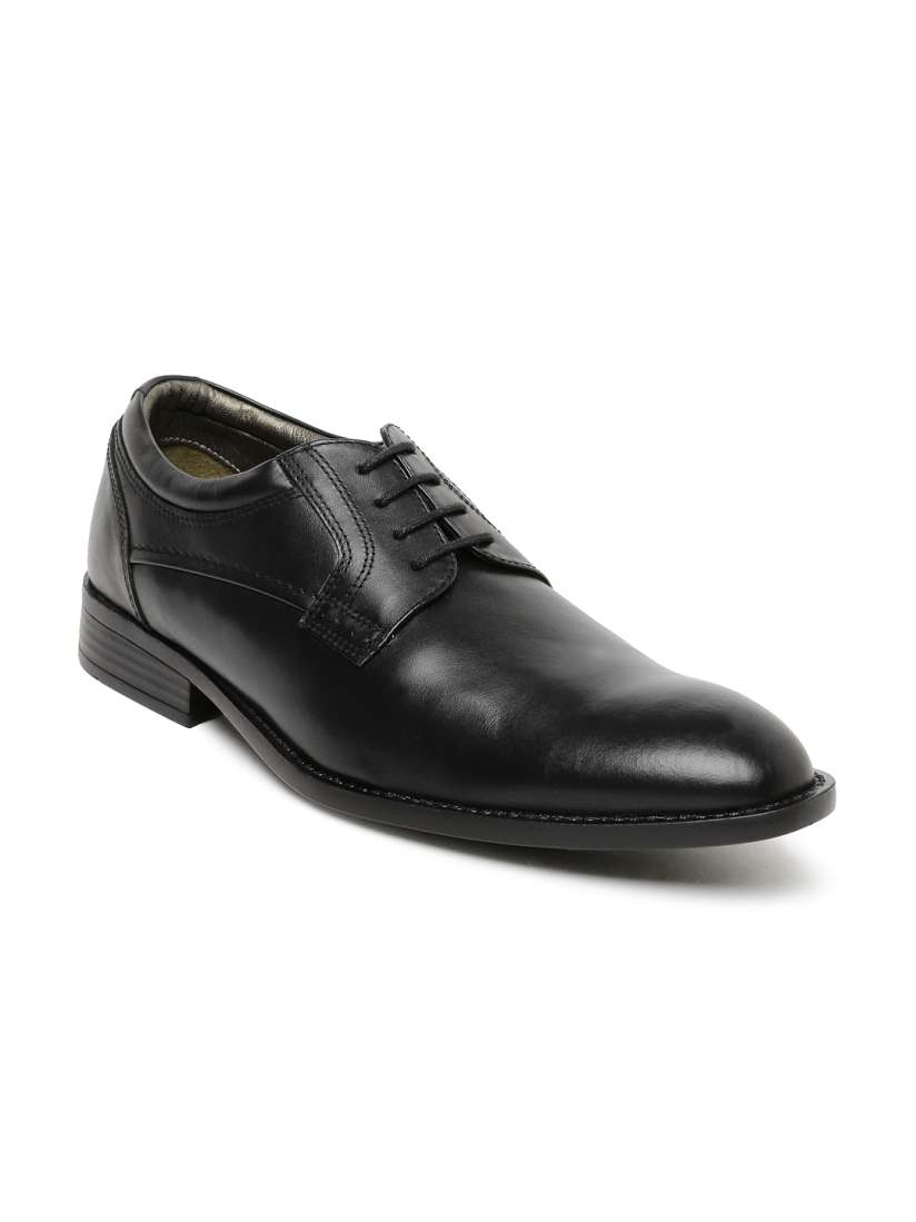 Buy Bata Men Black Ambassador Leather Derby Formal Shoes Formal Shoes for Men 1036724 Myntra