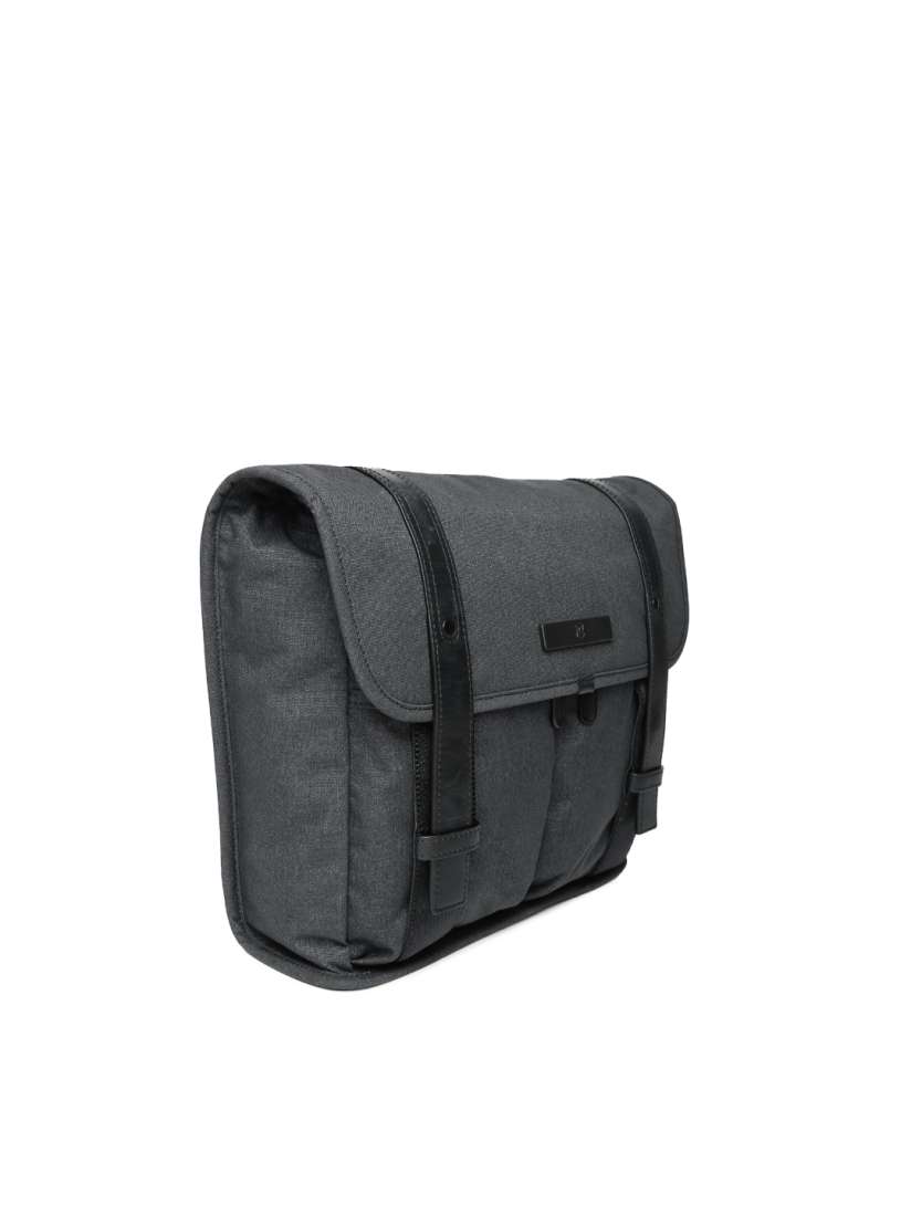 Buy Victorinox Men Charcoal Grey Architecture Urban Messenger Bag Messenger Bag for Men 1036880 Myntra
