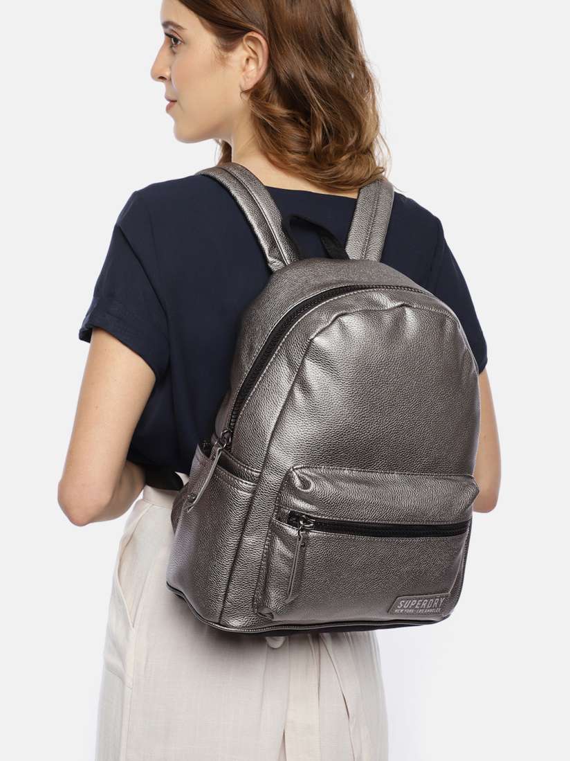 Superdry leather backpack womens 2025