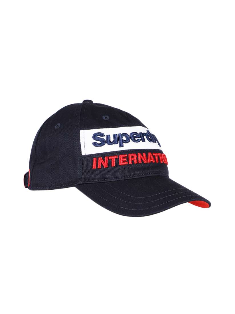 Buy Superdry Men Navy Blue Solid Baseball Cap Caps for Men 10370757 Myntra