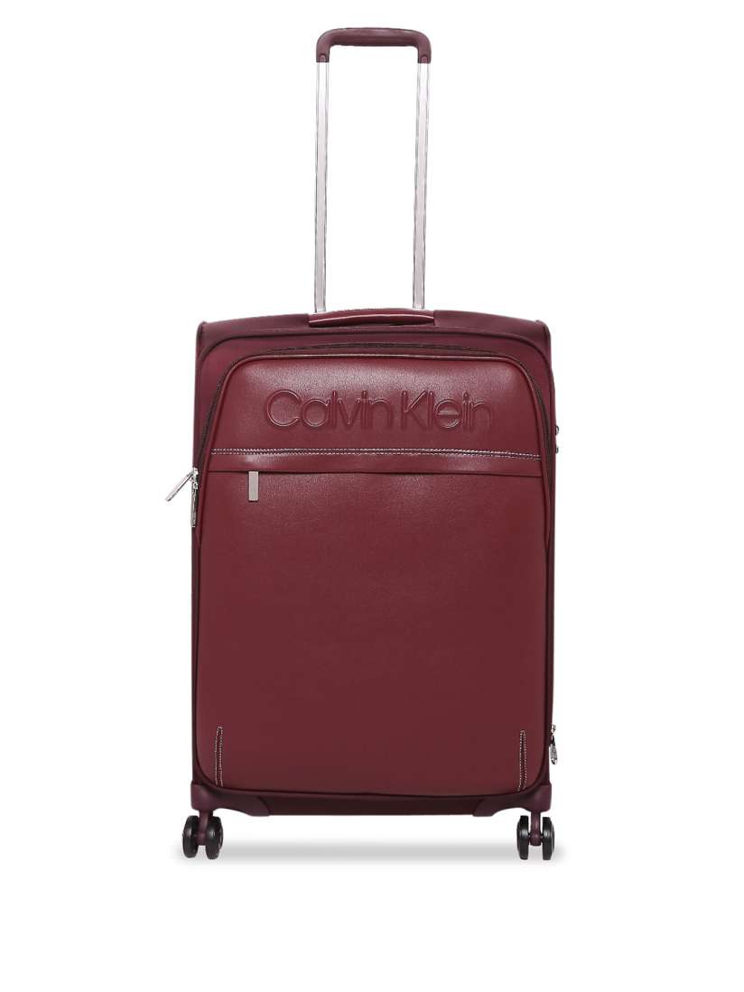Calvin klein red suitcase store