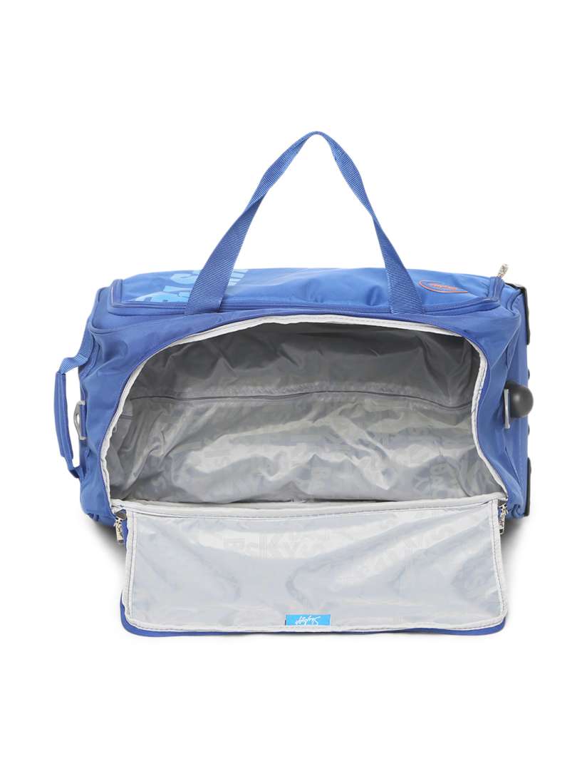 Buy Skybags Unisex Royal Blue Two Toned Casper Trolley Duffle Bag Duffel Bag for Unisex 10373765 Myntra