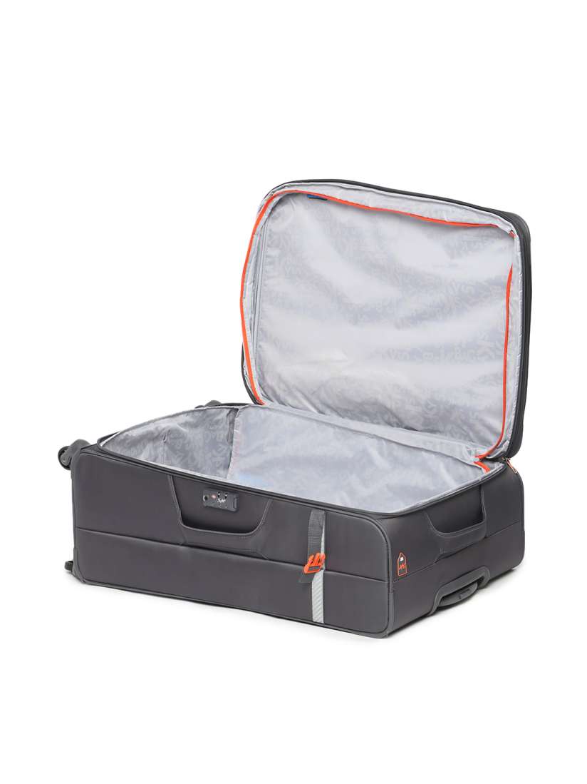 Buy Skybags Snazzy Grey Solid Large Trolley Bag Trolley Bag for Unisex 10373797 Myntra