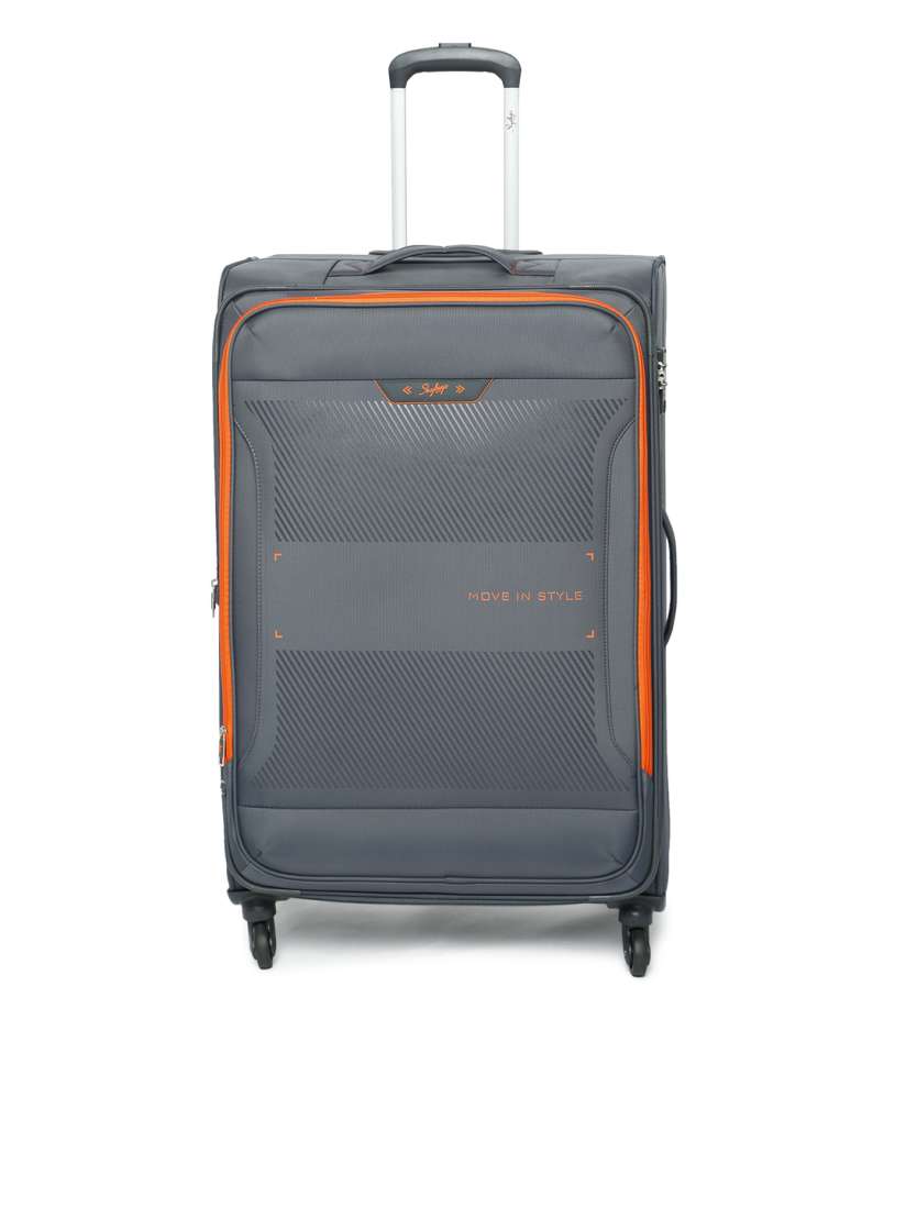 Buy Skybags Unisex Grey Solid Large Trolley Bag Trolley Bag for Unisex 10373799 Myntra
