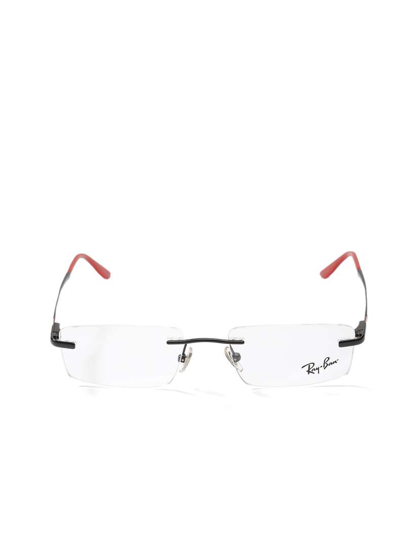 Buy Ray-Ban Men Rectangle Black Frames - 0RX6266I250953 - Frames for Men  1037634 | Myntra