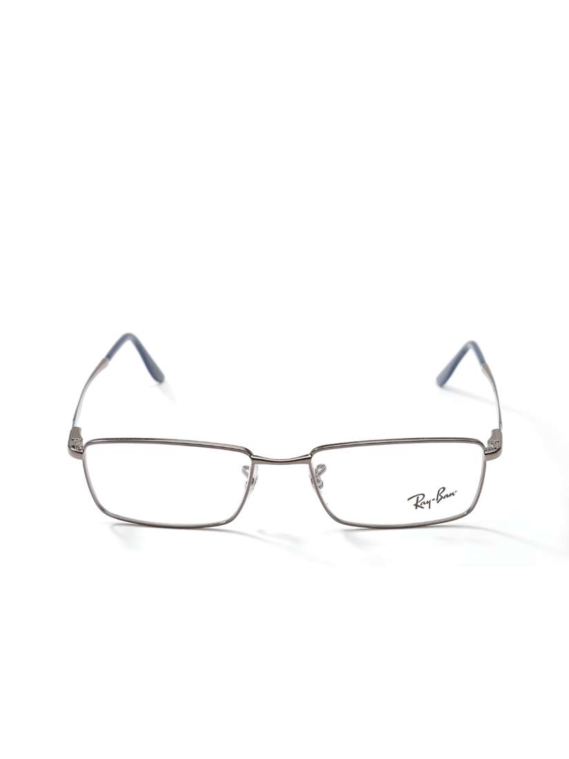 Buy Ray Ban Men Rectangle Gunmetal Frames 0 Rx6302 I250252 Frames for Men 1037635 Myntra