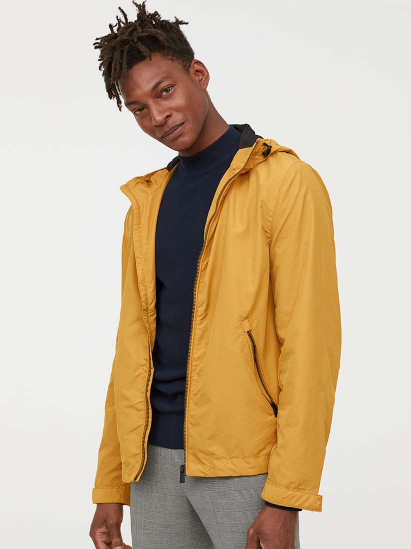 Yellow h&m jacket clearance