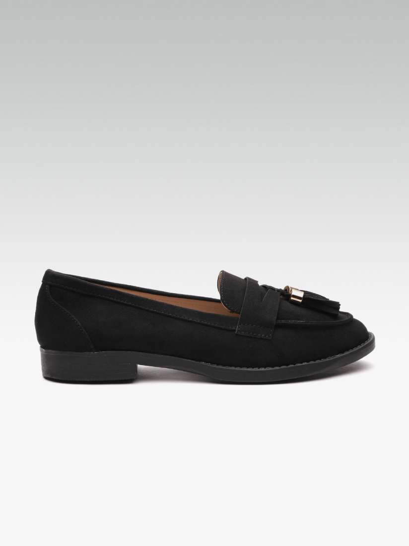 Buy DOROTHY PERKINS Women Black Solid Loafers Casual Shoes for Women 10387679 Myntra