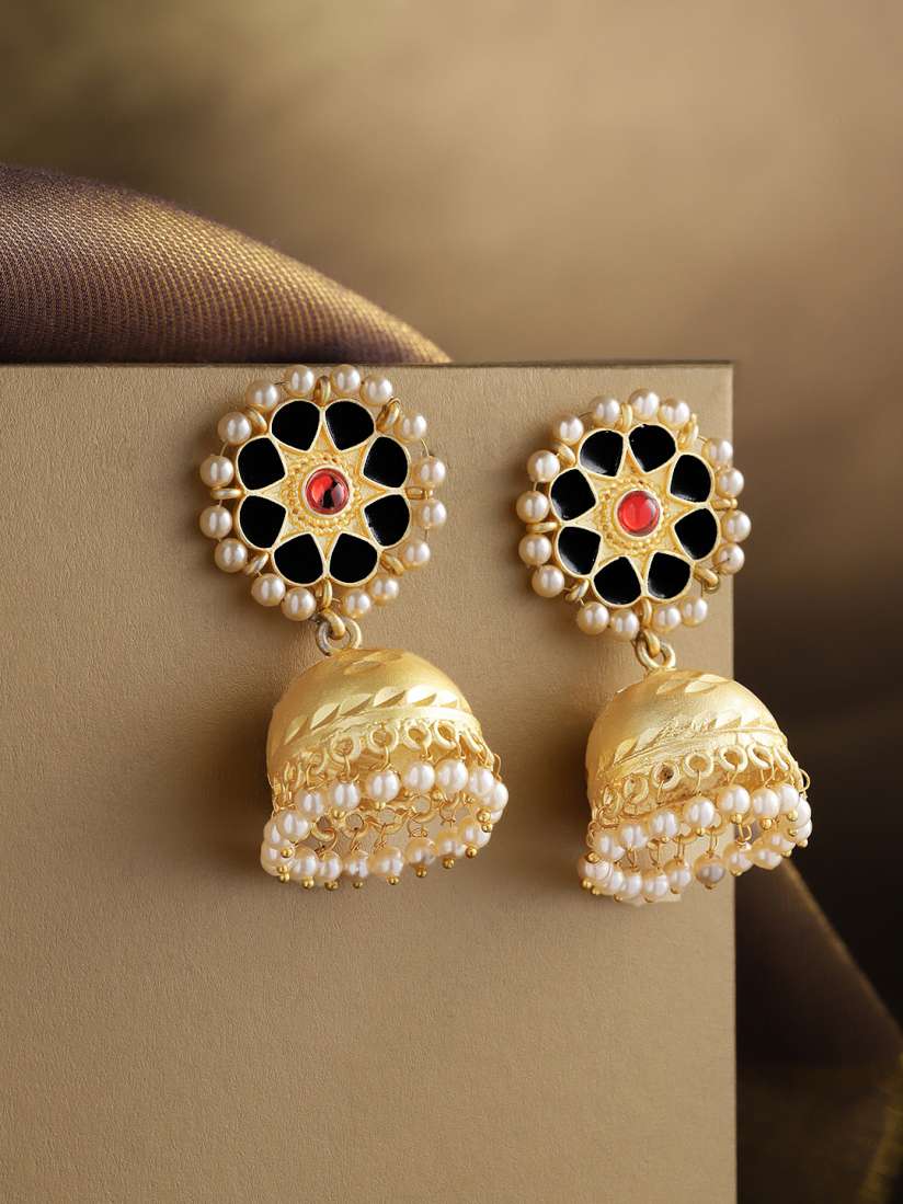 Stoned Hand Earrings Stoned Hand Earrings