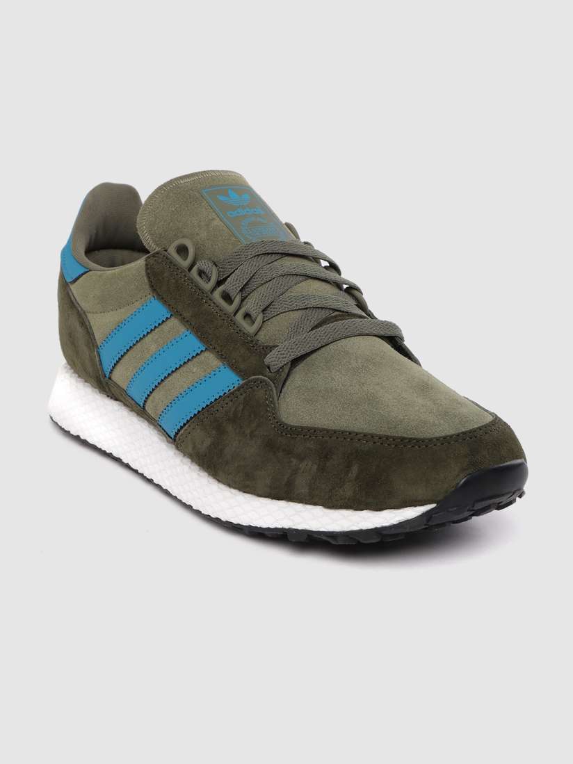 Adidas originals forest grove suede and mesh sneakers store